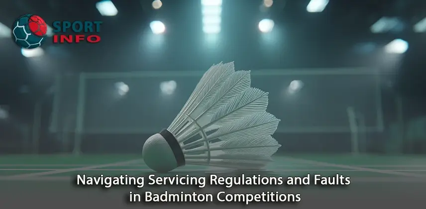 Understand Navigating Servicing Regulations and Faults in Badminton Competitions