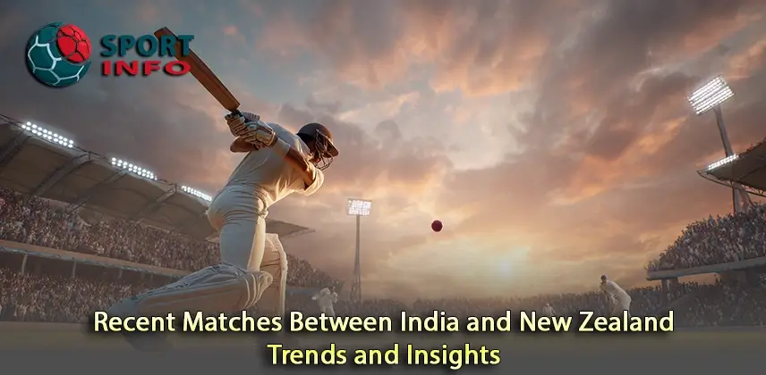 Discovering Trends in Recent Matches Between India and New Zealand