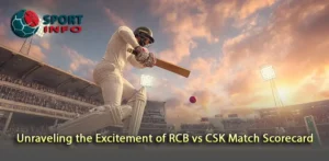 Discovering the Highlights of RCB vs CSK Match Scorecard